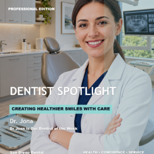 Fictional Dentist of the Week promotional spotlight example